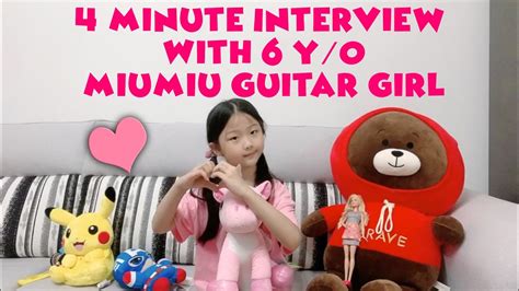 miu miu 6 year old|Listen to this talented six.